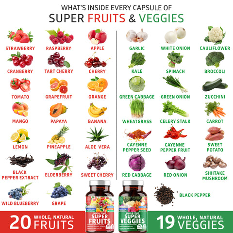 Super Fruits + Super Veggies