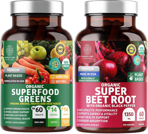 Organic Super Greens & Beet Root